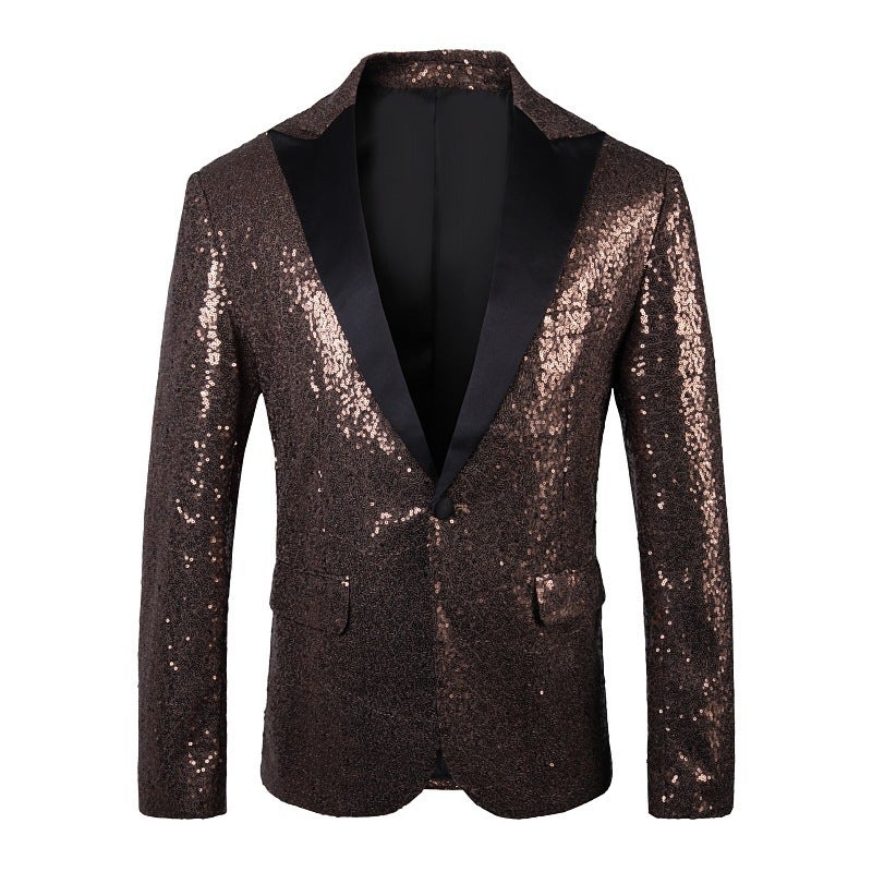 Large Size Sequin Dance Suit Accompanying Dance Colorful Suit Dress Performance Performance Clothing Stage Wear - Image 3